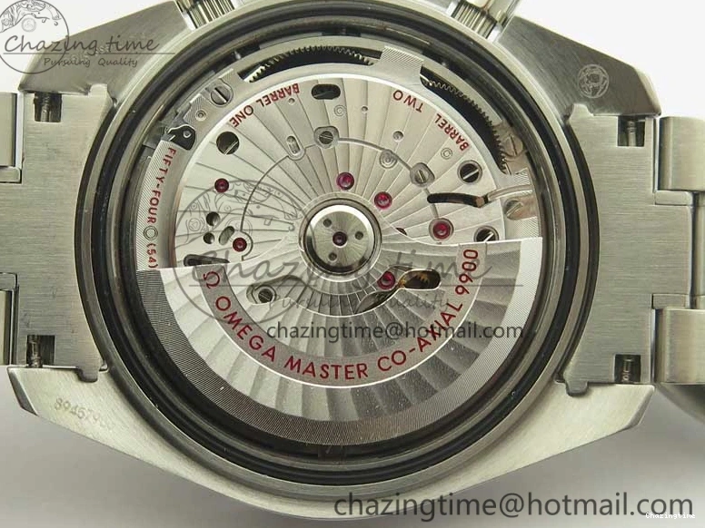 0203 UrbanChic Speedmaster Moonwatch OMF 1:1 Best Edition White Dial Black Hand on SS Bracelet A 8045